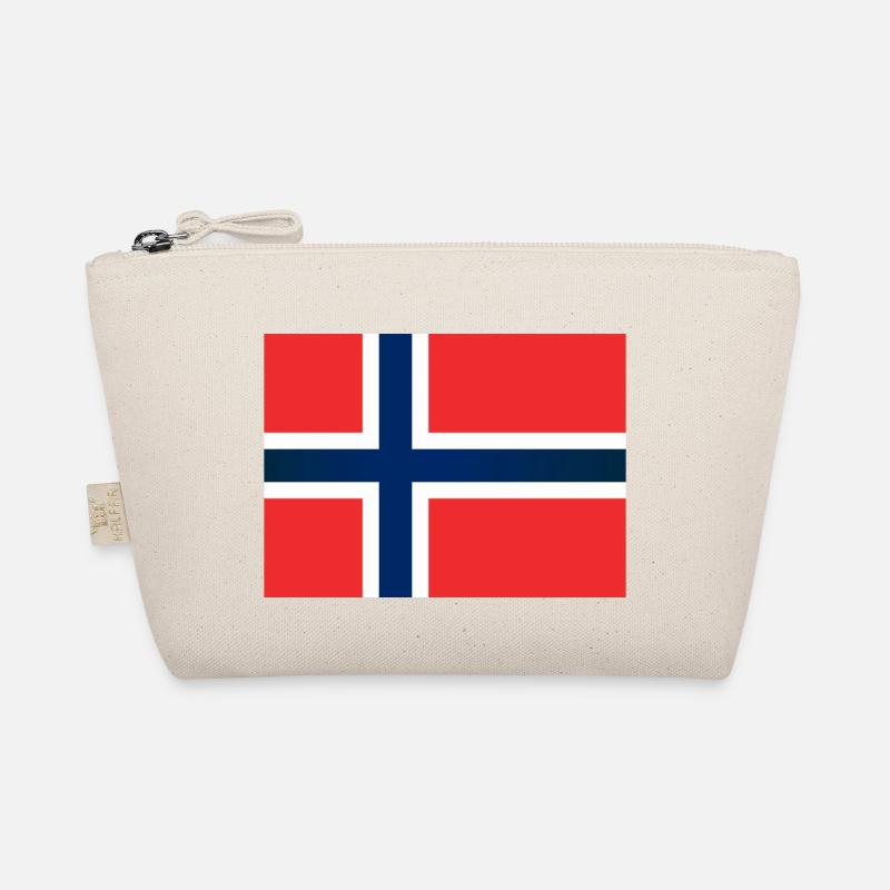Le drapeau de la Norvège Trousse biologique