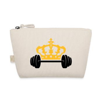 Conception du logo Krone Dumbbell - Trousse biologique - nature - Devant