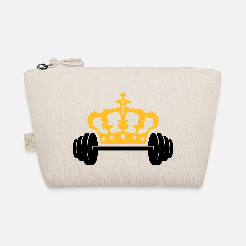Conception du logo Krone Dumbbell Trousse biologique