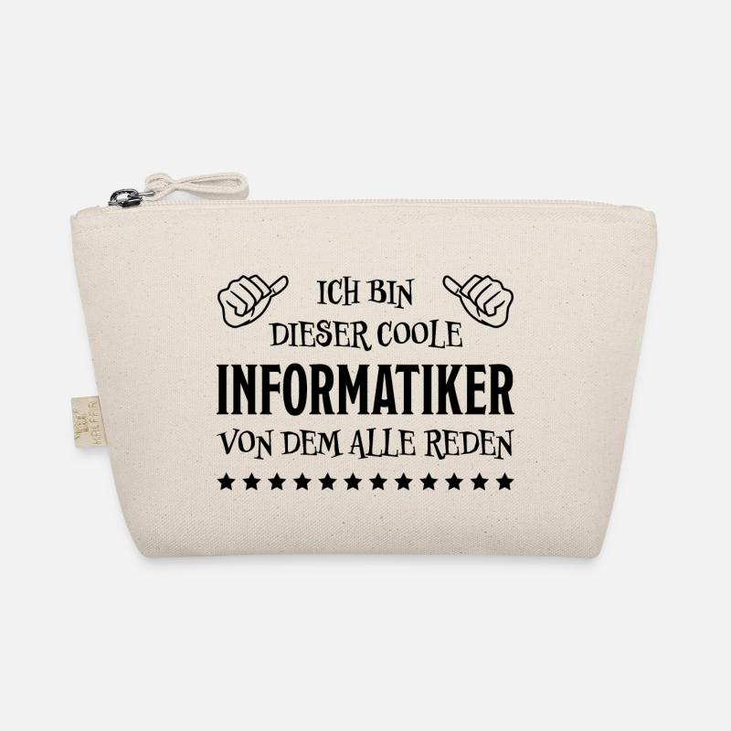 Informatiker Lustig Spruch Programmierer Geschenk Bio-Täschchen