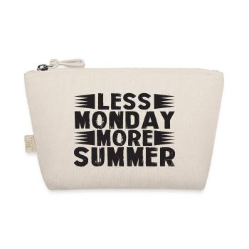 Less Monday more Summer - Organic Pouch - nature - Front