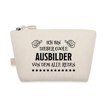 Ausbilder Beruf Lustiger Spruch Ausbilder Geschenk - Bio-Täschchen - Natur - Vorne