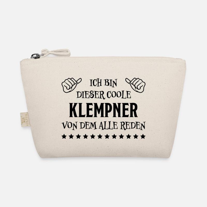 Klempner Beruf Lustiger Spruch Klempner Geschenk Bio-Täschchen