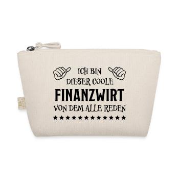Finanzwirt Lustiger Spruch Job Finanzwirt Geschenk - Bio-Täschchen - Natur - Vorne