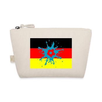 Soccer Fussball - Organic Pouch - nature - Front