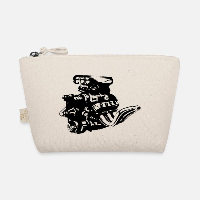 V8 engine Organic Pouch