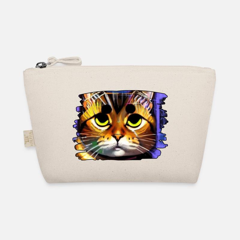 Cool cat 6 - Organic Pouch - nature