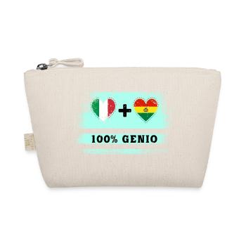 Italie et Bolivie 100% drapeau de génie - Trousse biologique - nature - Devant