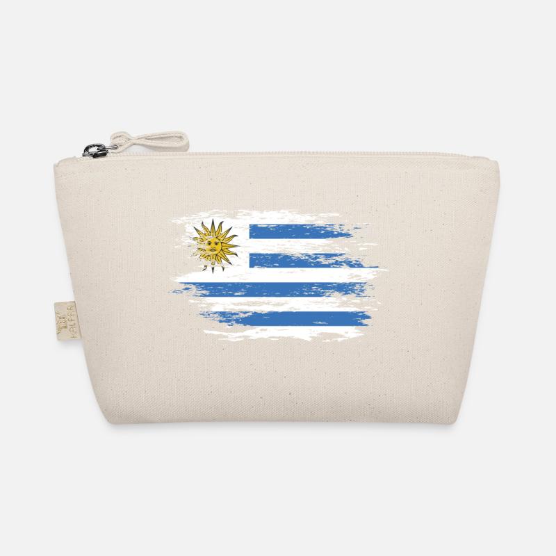 Uruguay flag used Organic Pouch