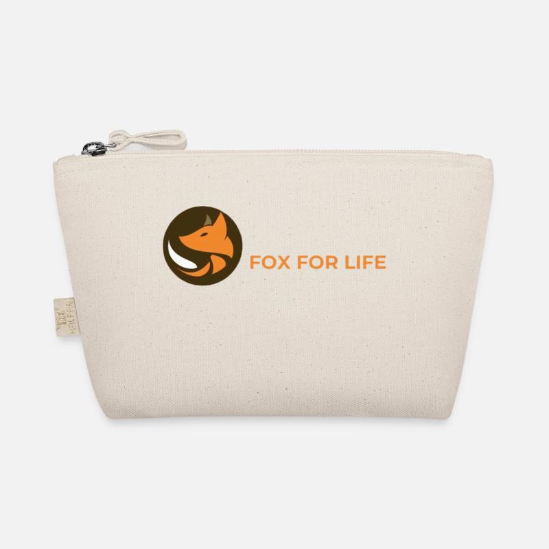Fuchs fürs Leben - Bio-Täschchen - Natur