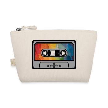Cassette arc en ciel rétro - Trousse biologique - nature - Devant