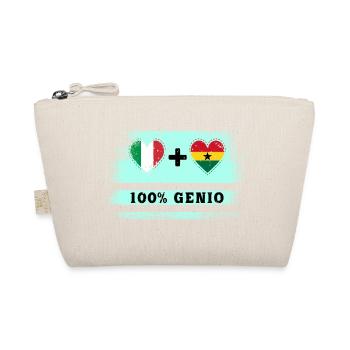 Drapeau de l’Italie et du Ghana 100 % ingénieur - Trousse biologique - nature - Devant