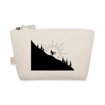 MTB Lifestyle - Downhill wheelie - Organic Pouch - nature - Front