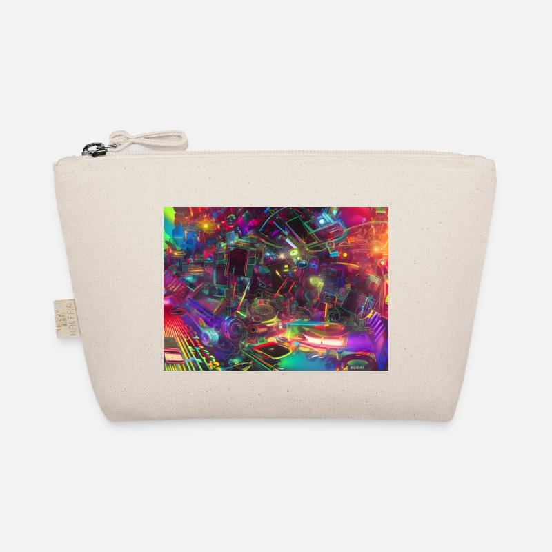 Psychedelische Musik Bio-Täschchen