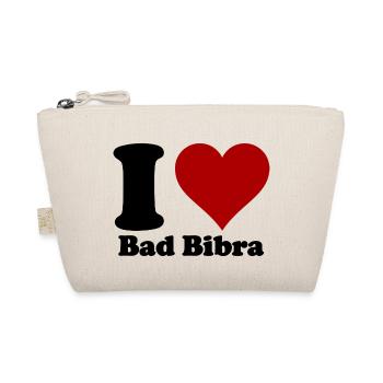 I Love Bad Bibra - Bio-Täschchen - Natur - Vorne