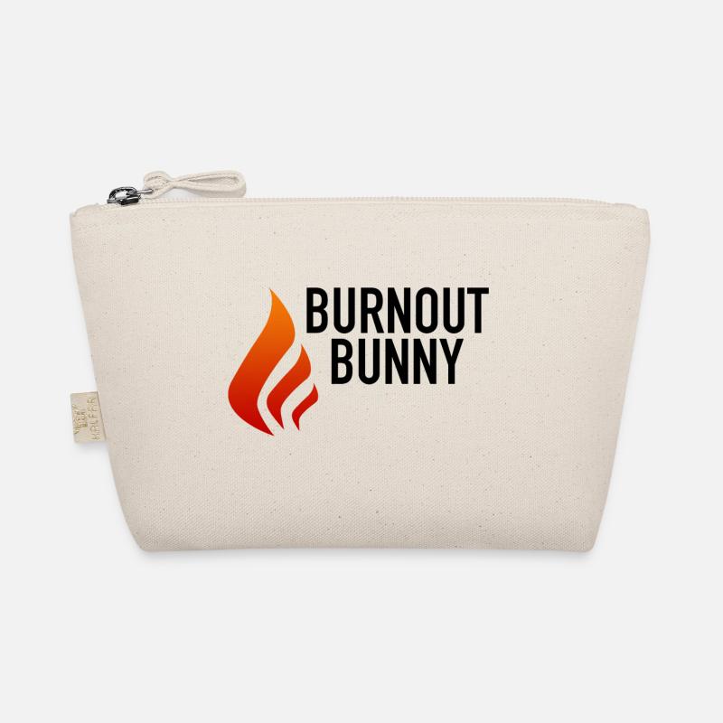 BurnoutBunny - Bio-Täschchen - Natur