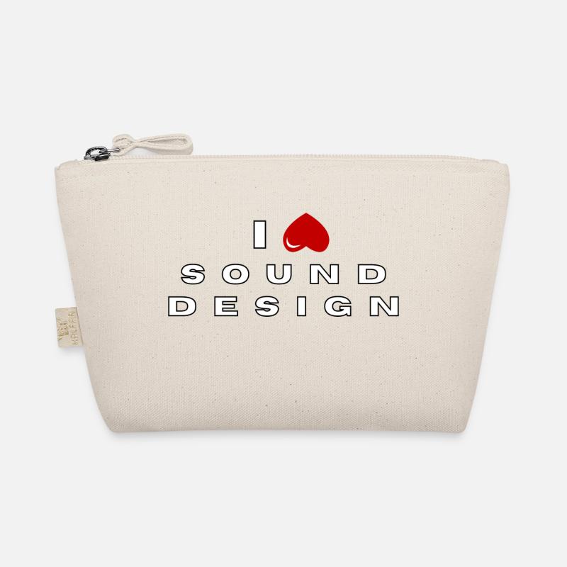 Ich hasse Sounddesign - Bio-Täschchen - Natur