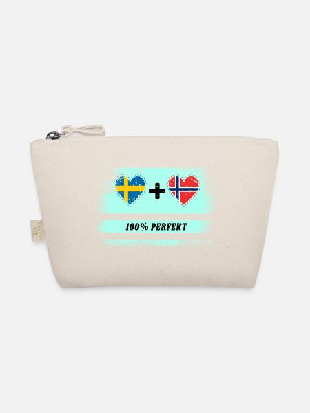 Norvège et Suède 100% Parfait / Cadeau - Trousse biologique - nature - Devant