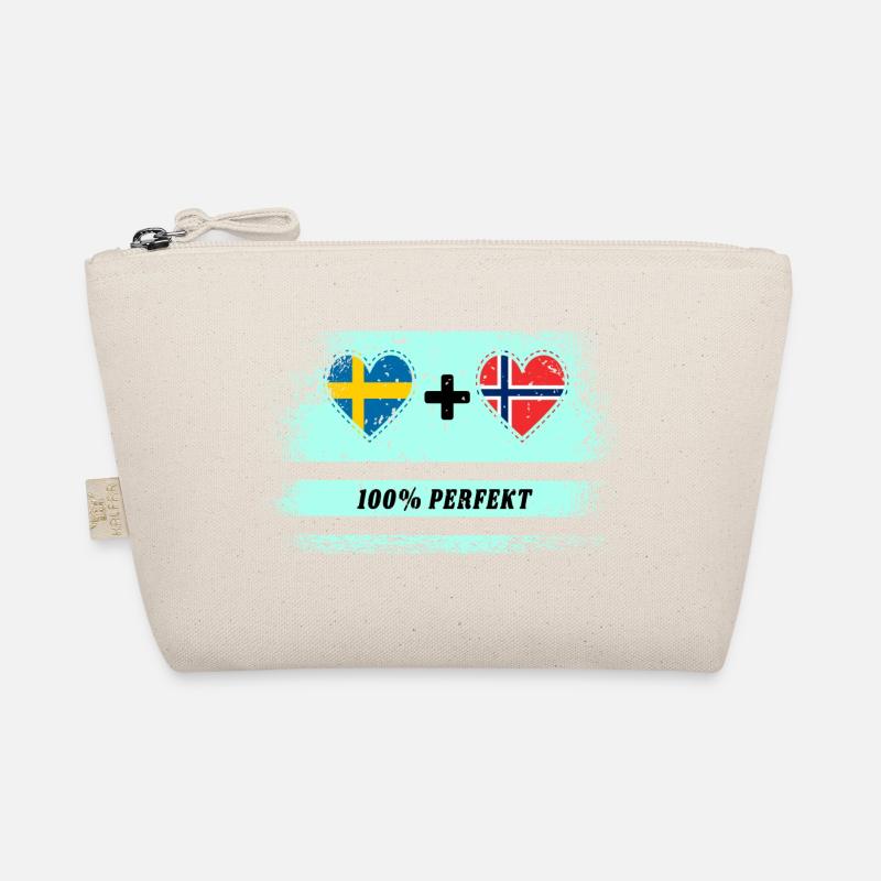 Norwegen und Schweden 100% perfekt / Geschenk Bio-Täschchen