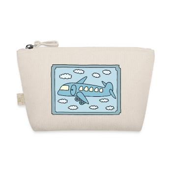 Airplane Design - Organic Pouch - nature - Front