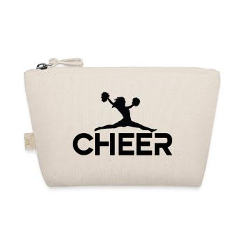 cheerleading Design 3 01 - Bio-Täschchen - Natur - Vorne