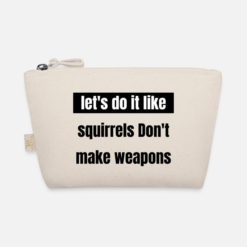 anti war funny present idea gift idea 60s Bio-Täschchen