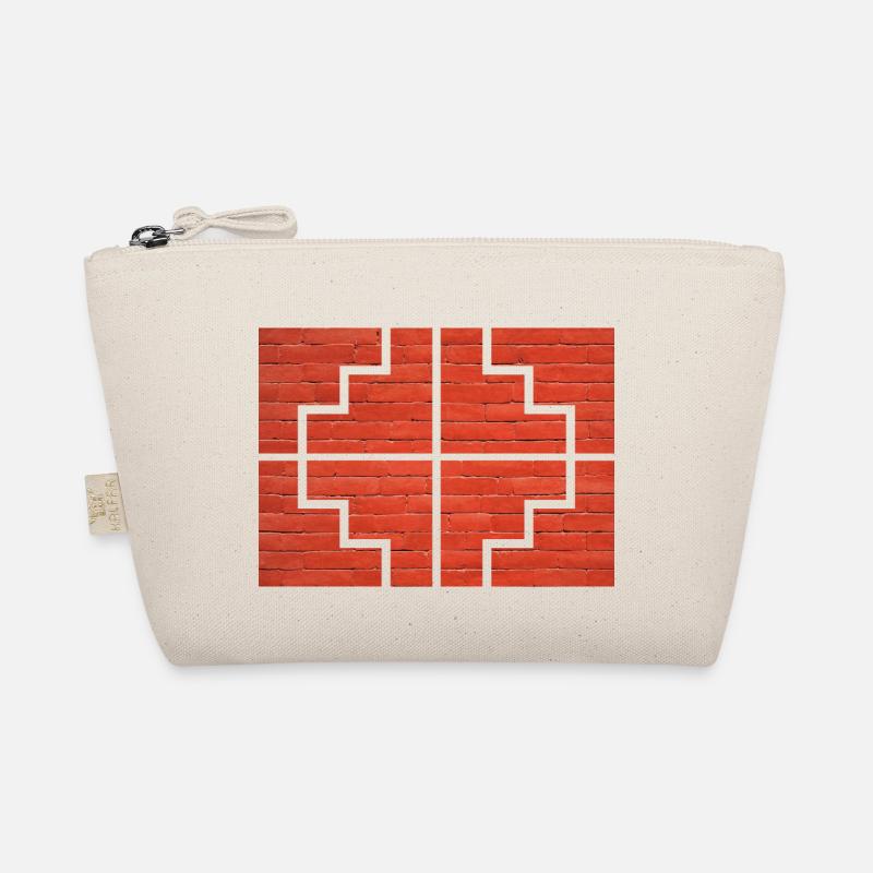 Geometric Wall Organic Pouch