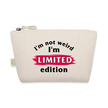 I am not weird. I am limited edition - Organic Pouch - nature - Front