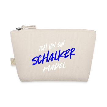Ich bin ein Schalker Mädel - Bio-Täschchen - Natur - Vorne