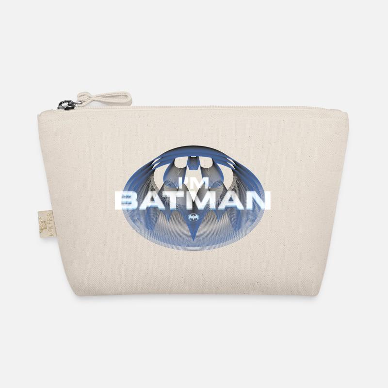 The Flash I'm Batman Logo Bleu Trousse biologique