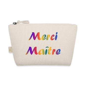 MAÎTRE. MERCI. MERCI MAÎTRE. CADEAU MAÎTRE. ECOLE - Trousse biologique - nature - Devant