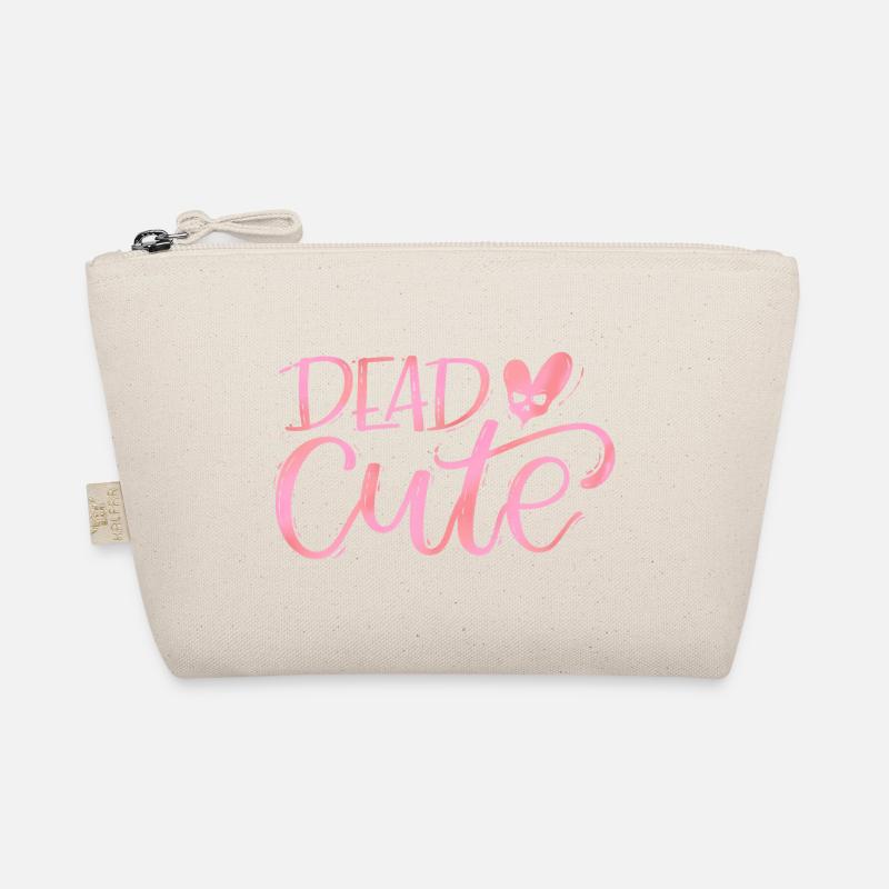 Dead CUTE goth pastel Organic Pouch