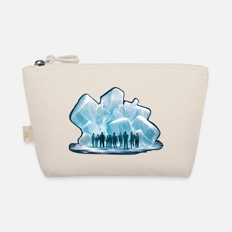 DES PERSONNES FIGÉES DANS DES MORCEAUX DE GLACE GÉANTS Trousse biologique