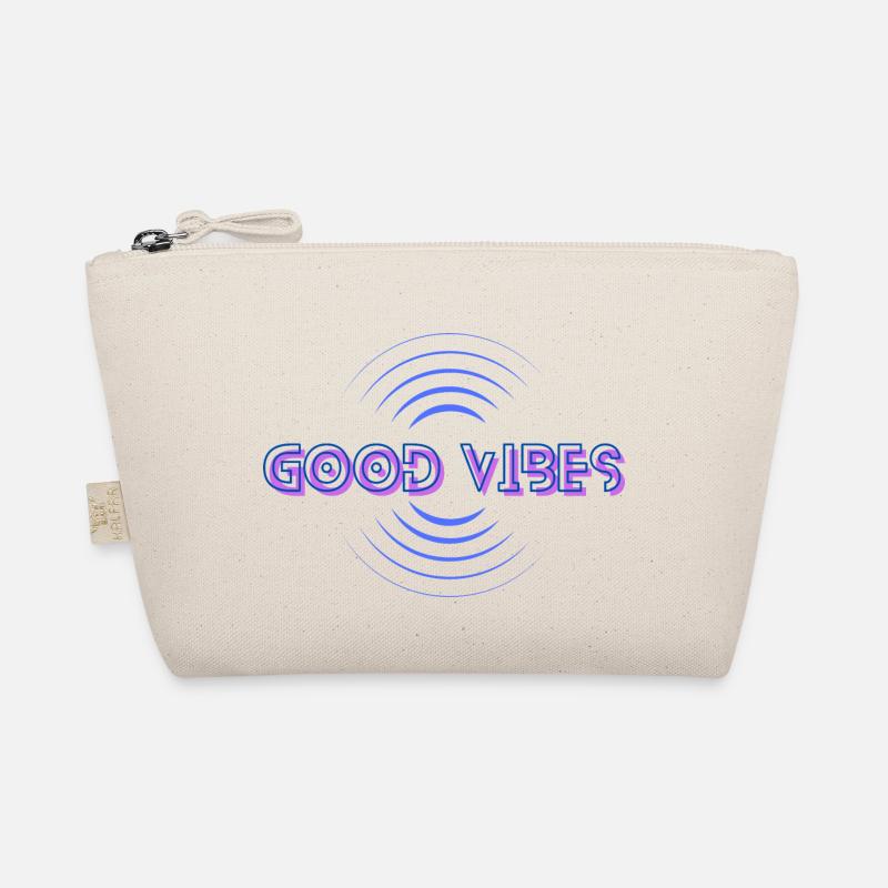 Positive Vibes - Bio-Täschchen - Natur