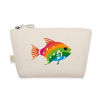 Poisson LGBTQIA+ - Trousse biologique - nature - Devant