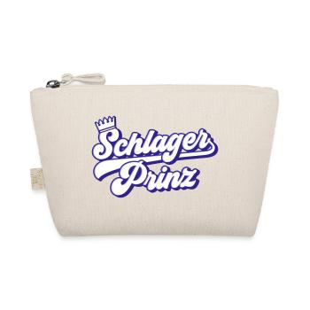 Schlager Prinz | Farben änderbar - Bio-Täschchen - Natur - Vorne