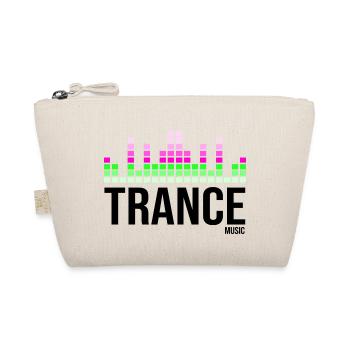 Zitat aus Trance-Musik - Bio-Täschchen - Natur - Vorne