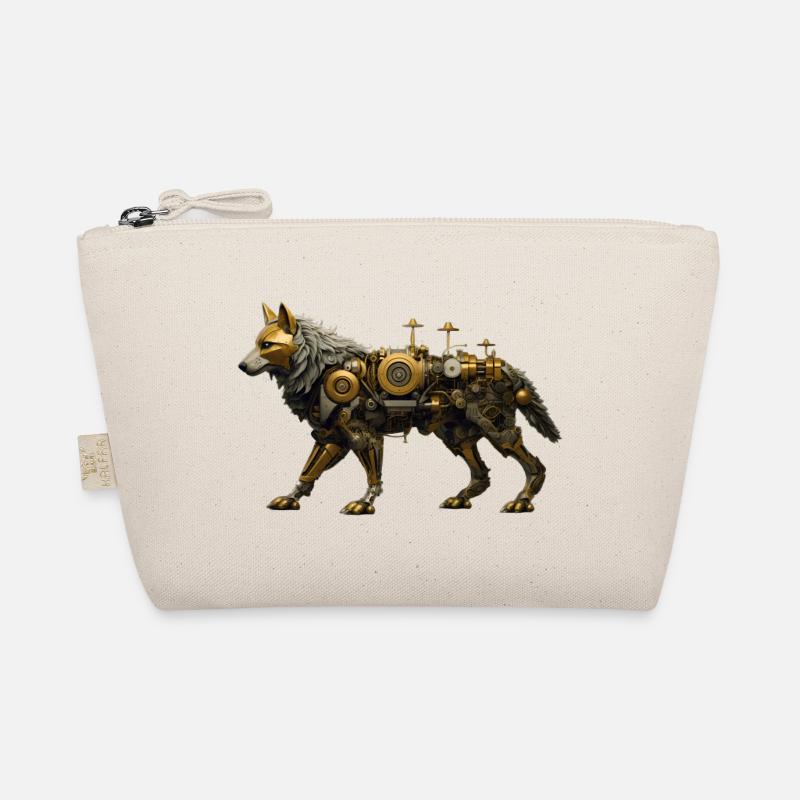 Steampunk Wolf Bio-Täschchen
