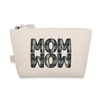 Mama Mama Wow Muttertag Lustig Niedlich Familie Mutter - Bio-Täschchen - Natur - Vorne