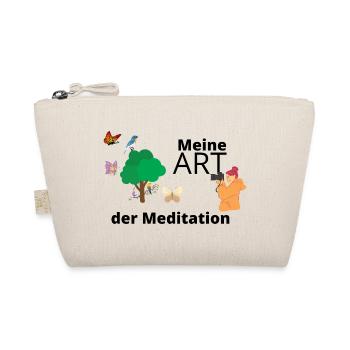 Meine Art der Meditation - Frau Fotografie Natur - Bio-Täschchen - Natur - Vorne