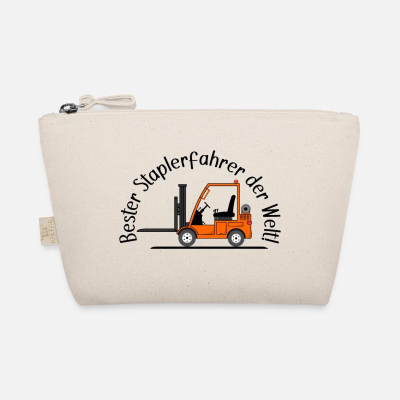 Staplerfahrer orange beste Staplerfahrer der Welt Bio-Täschchen