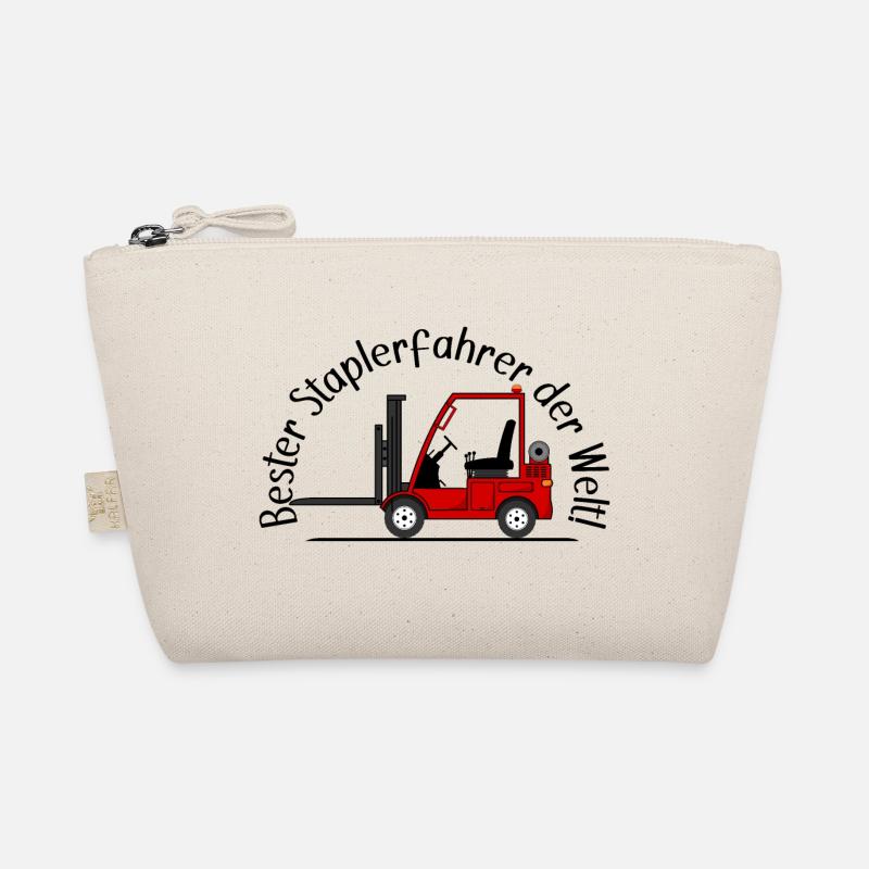 Staplerfahrer rot beste Staplerfahrer der Welt Bio-Täschchen