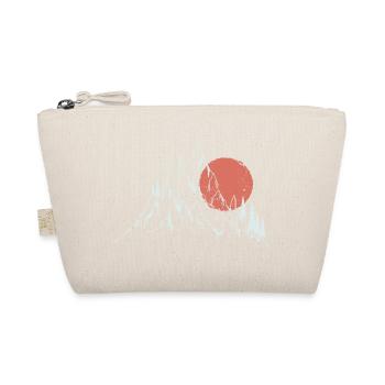 Crimson Sun Over Alpine Peaks - Organic Pouch - nature - Front
