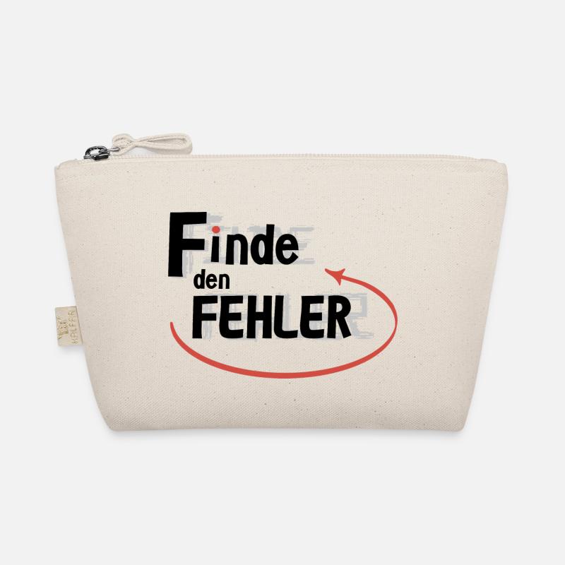 Finde den Fehler Bio-Täschchen