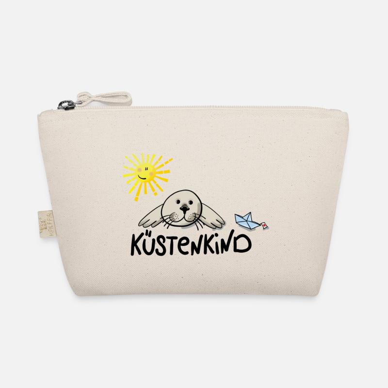 Küstenkind Robbe - Bio-Täschchen - Natur