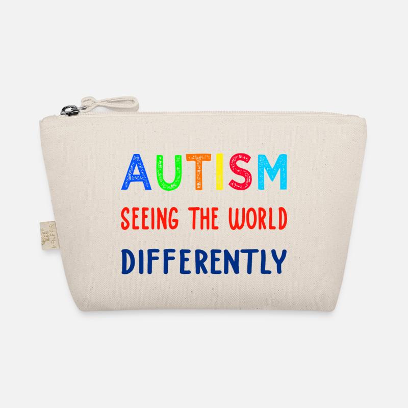 Autism Seeing Differently Organic Pouch