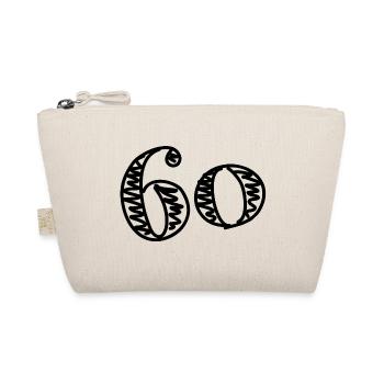 60. 60 ANS. 60e ANNIVERSAIRE. ANNIVERSAIRE 60 ANS. - Trousse biologique - nature - Devant