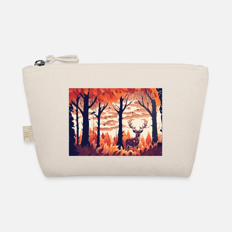 The Stag in the Field (Fall Collection #13) Organic Pouch