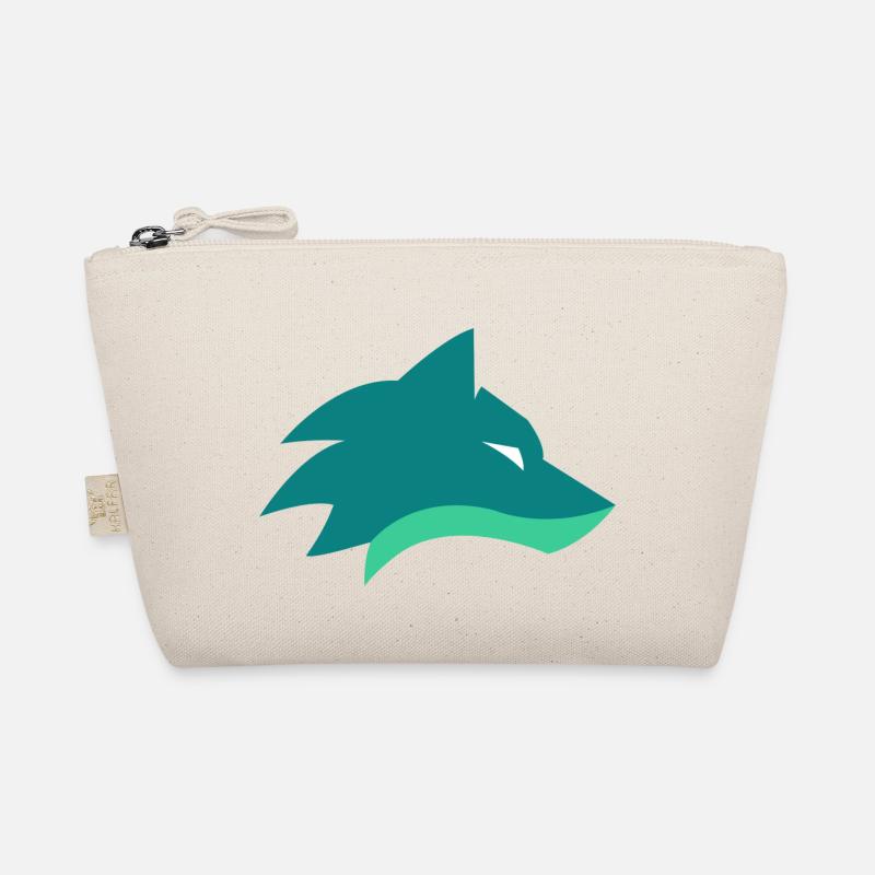 Wolf Logo Bio-Täschchen