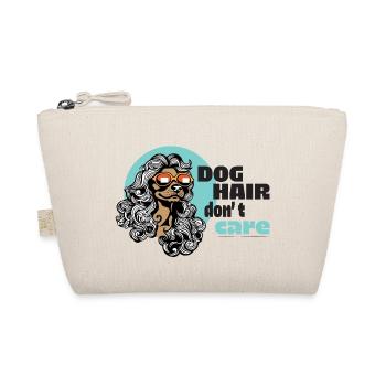 dog hair, don't care - Organic Pouch - nature - Front